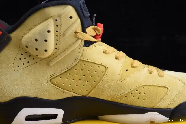 Cheap X 6 JORDAN YELLOW AIR SCOTT TRAVIS CN1084-300 0426
